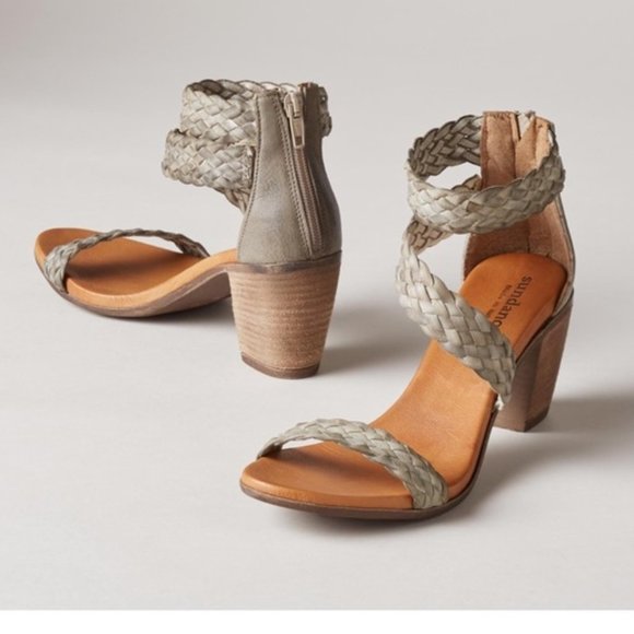 Sundance Shoes - Sundance Catalog Bonaire Sandals, size 7, taupe